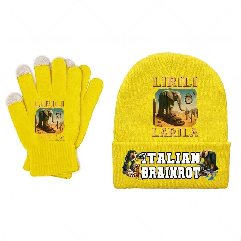 Chapeau & Gants Hiver - Amusez-vous au chaud!