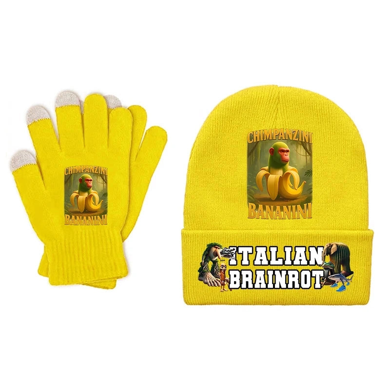 Chapeau & Gants Hiver - Amusez-vous au chaud!