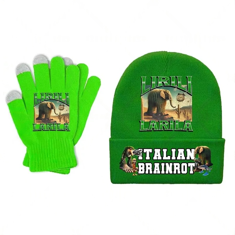 Chapeau & Gants Hiver - Amusez-vous au chaud!