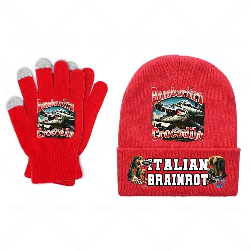 Chapeau & Gants Hiver - Amusez-vous au chaud!